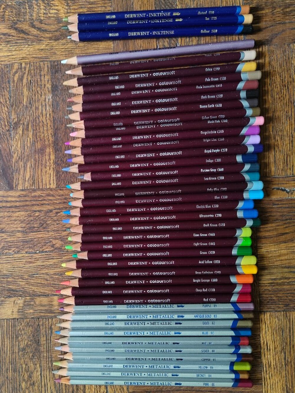 Derwent Coloured Pencils of England
